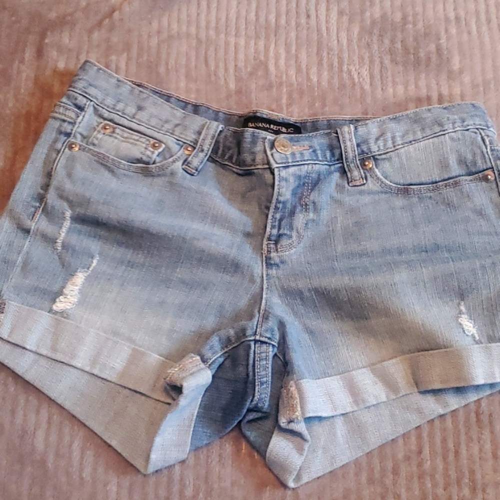 Banana republic size 26/2 women's denim shorts
